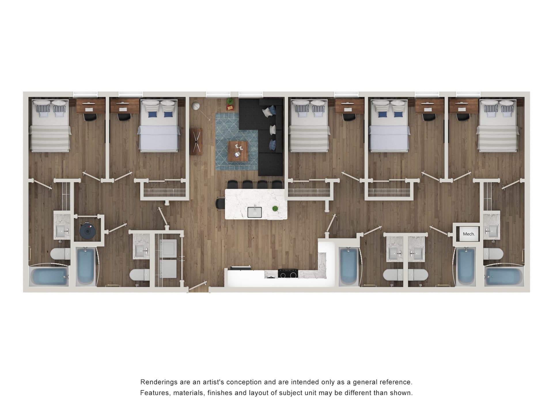 5 Bedroom - Durango floorplan