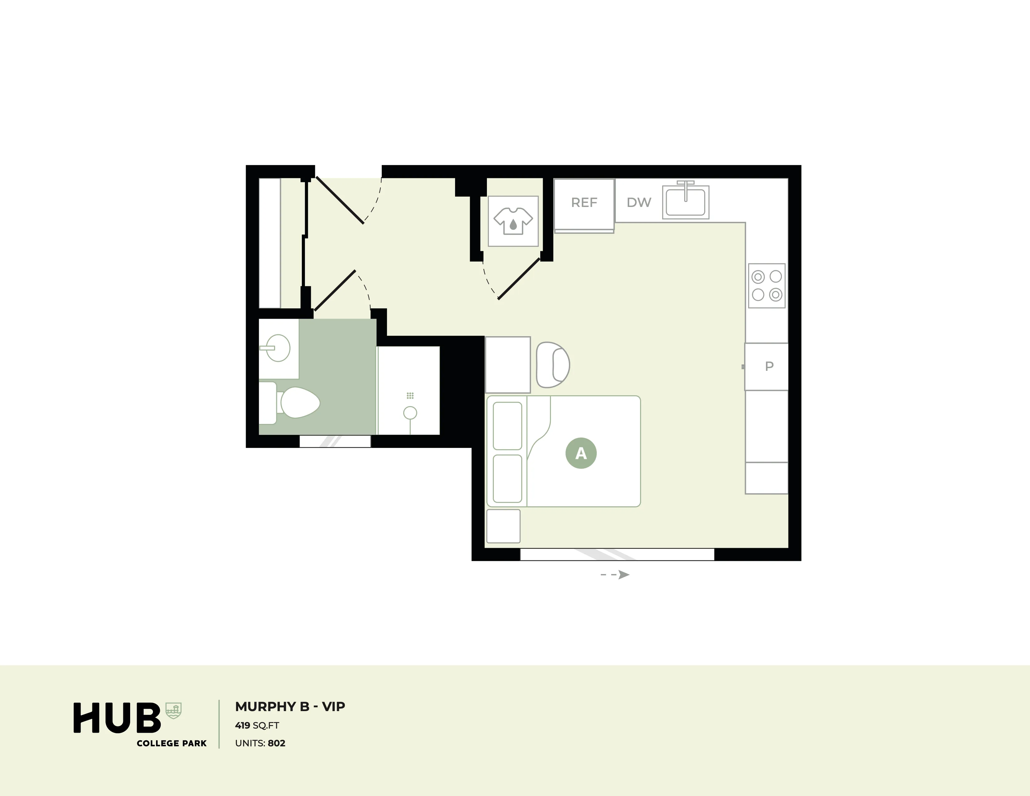 Murphy B floorplan