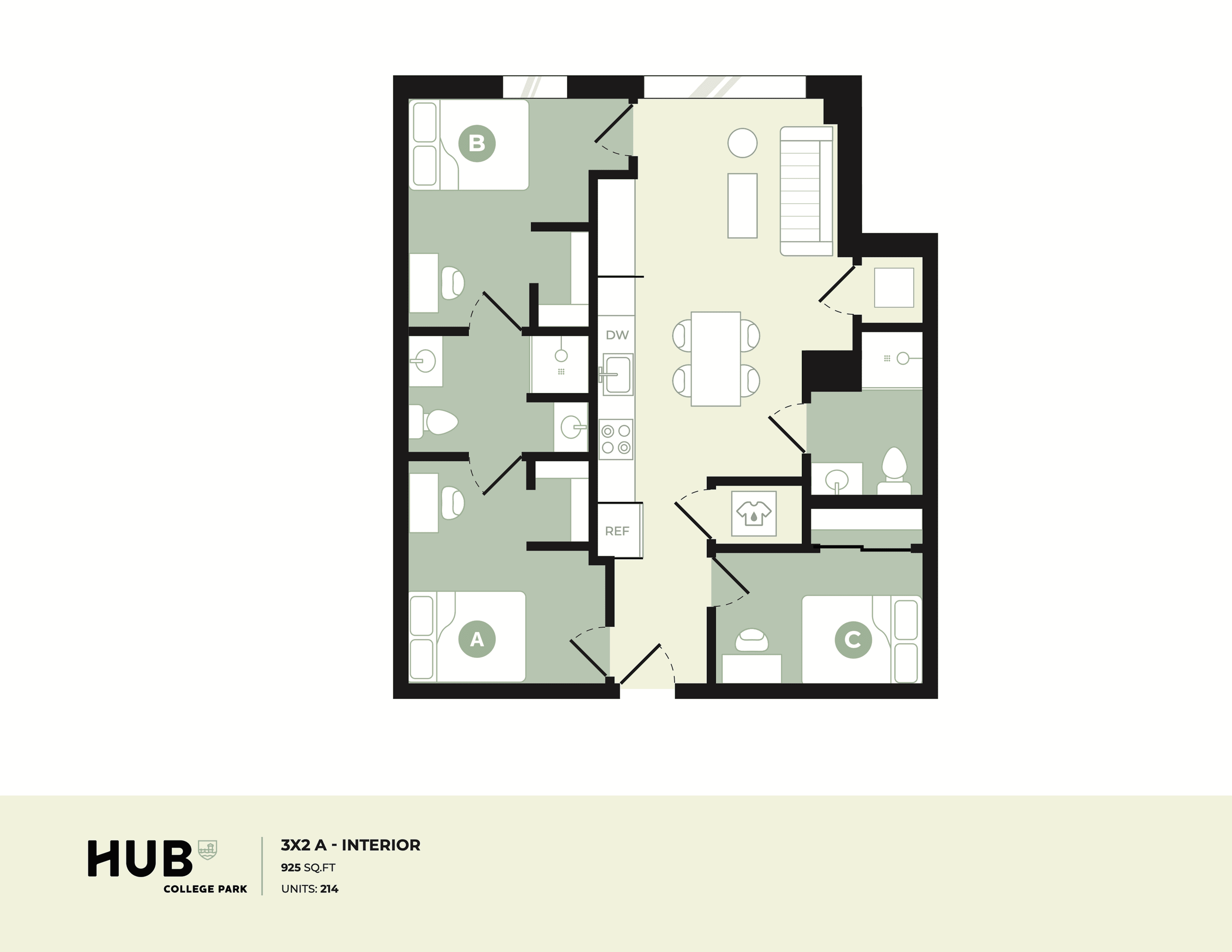 3x2 A floorplan