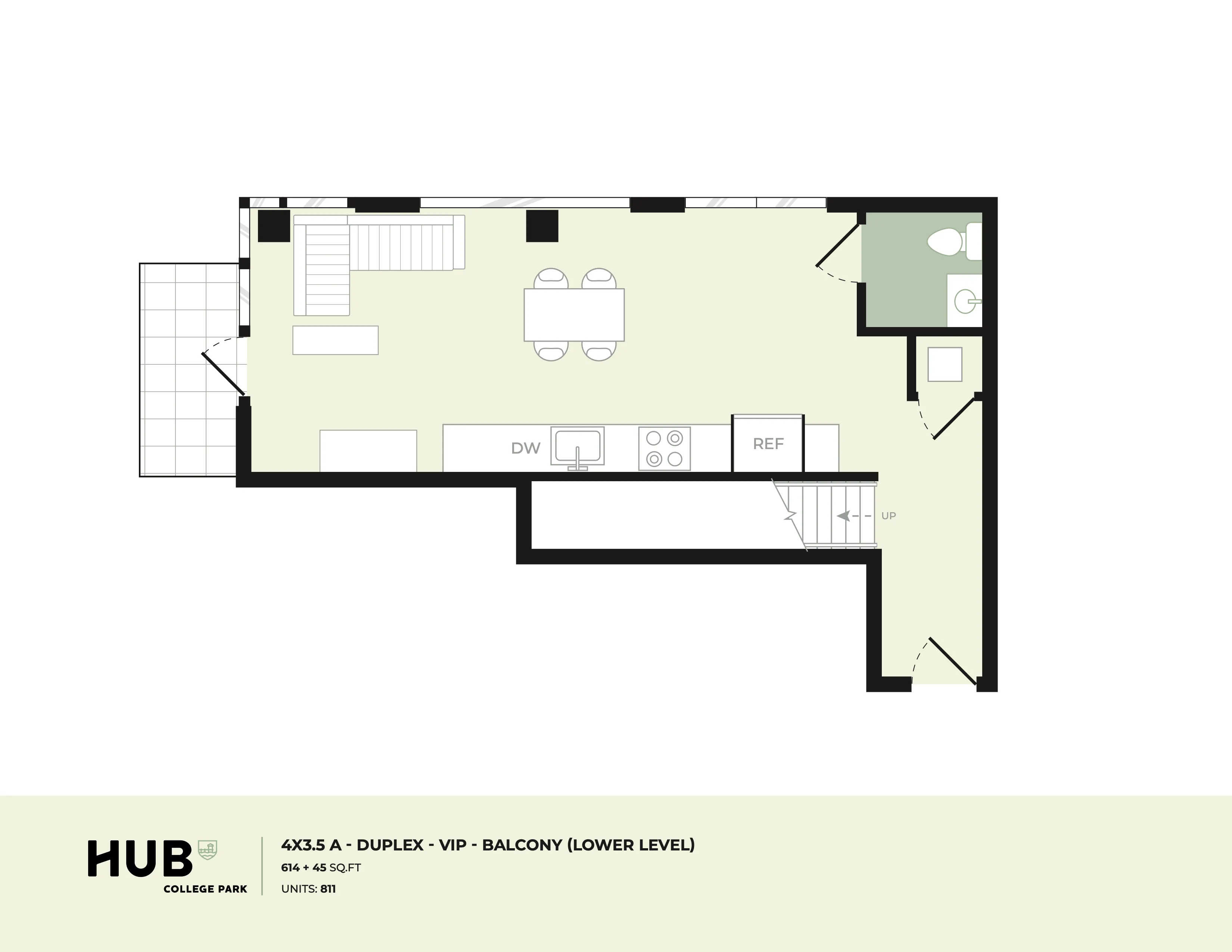 4x3.5 TH A floorplan