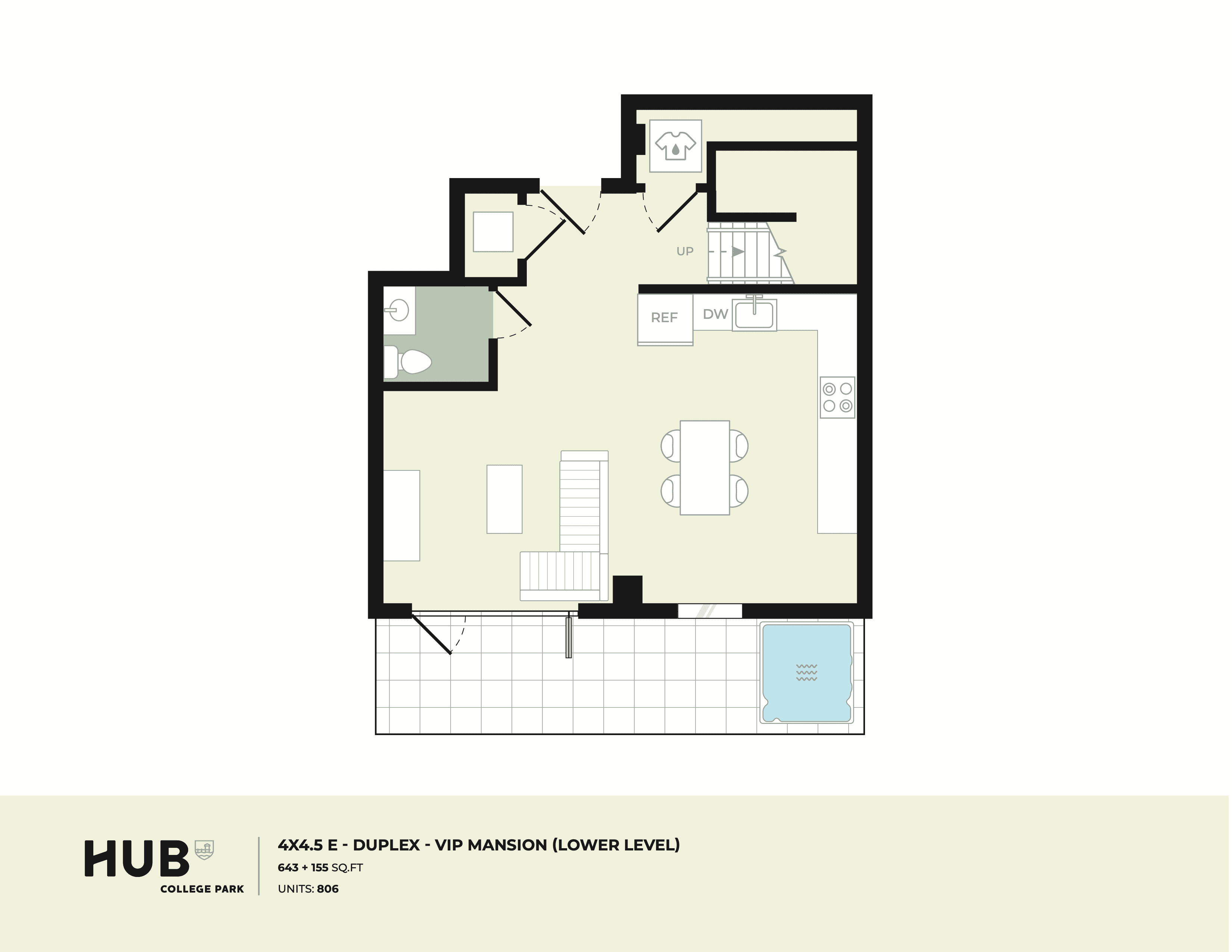 4x4.5 TH E floorplan