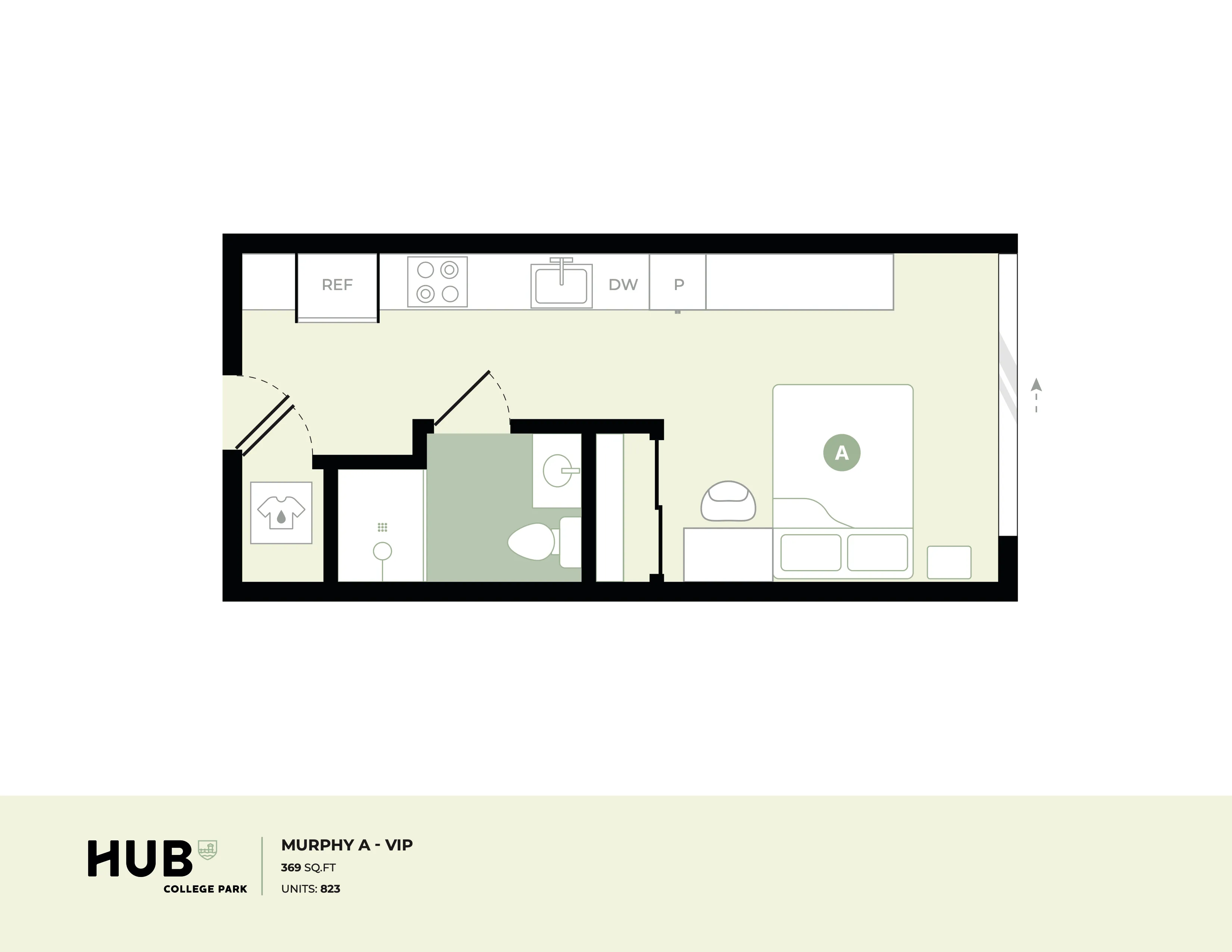 Murphy A floorplan