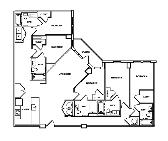 Easton 3 - 5x5 floorplan