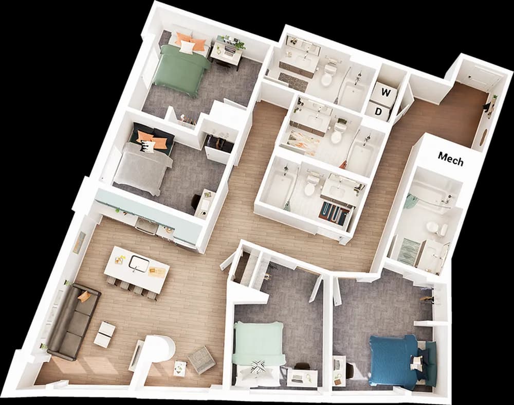 D16 floorplan