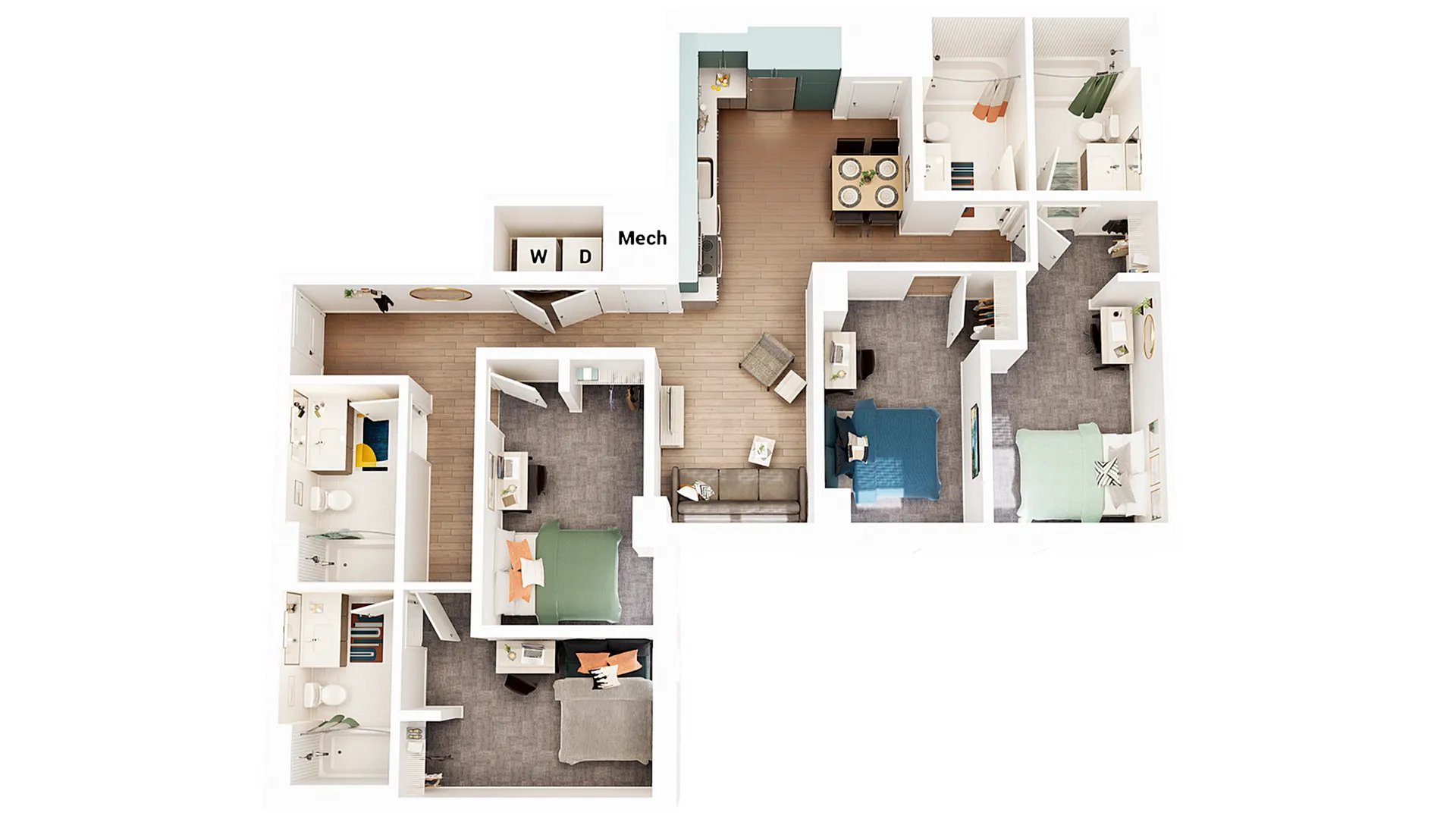 D3 floorplan