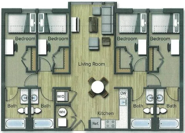 D3 floorplan