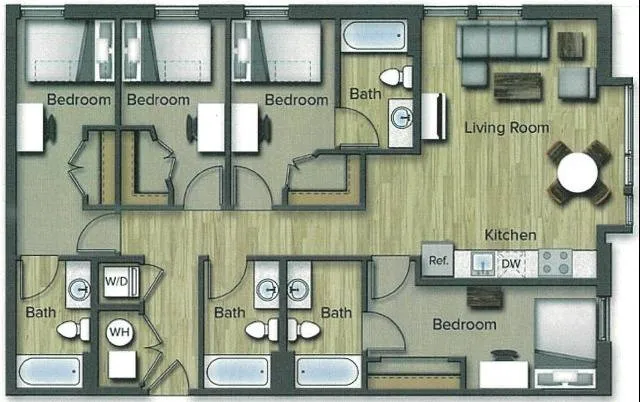 D4 floorplan
