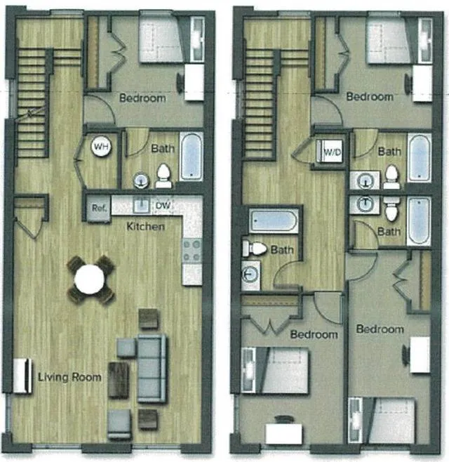 DTH3 floorplan